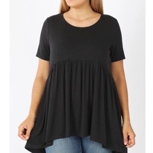 Zenana shirring blouse 3X